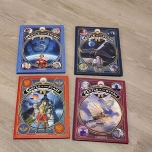 Castle in the Stars Graphic Novels Set Lot of 4 Hardcover Books Alex Alice